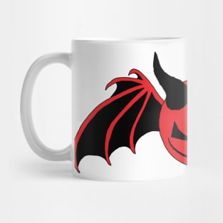 SinnerG Smile - Black on Red Mug